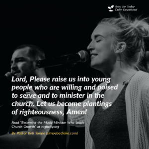 Becoming the Music Minister Who Leads Church Growth – Seed for Today Becoming the Music Minister Who Leads Church Grow Becoming the Music Minister Who Leads Church Growth