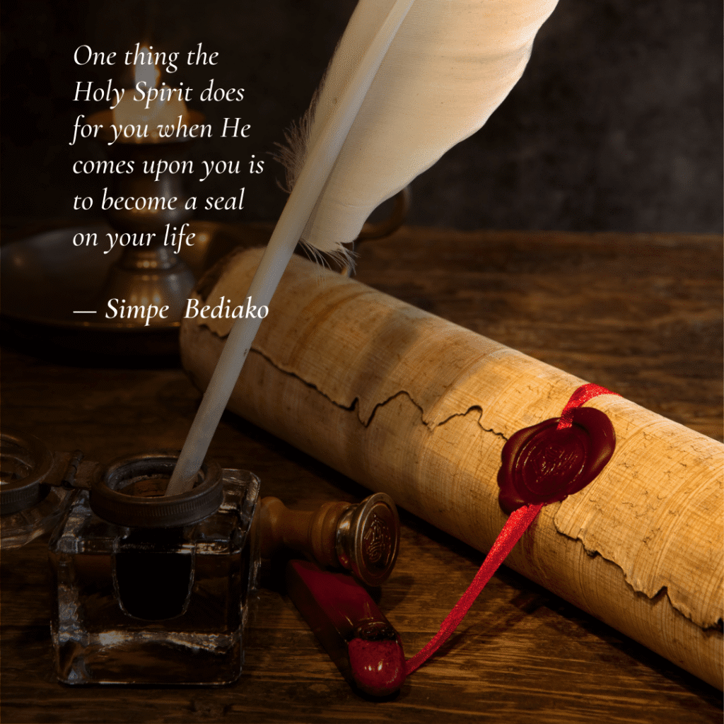 7 Things the Holy spirit will do for you - Seed for Today The Holy Spirit is a seal on your life 7 Things the Holy spirit will do for you