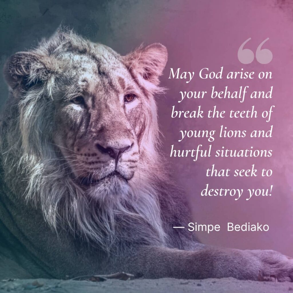 God will shut the mouth of every lions! – Seed for Today God will shut the mouth of every lions God will shut the mouth of every lions!