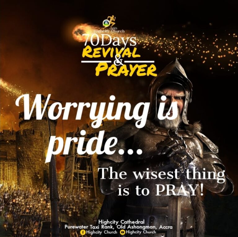 Worrying is pride - Seed for Today Daily Devotional