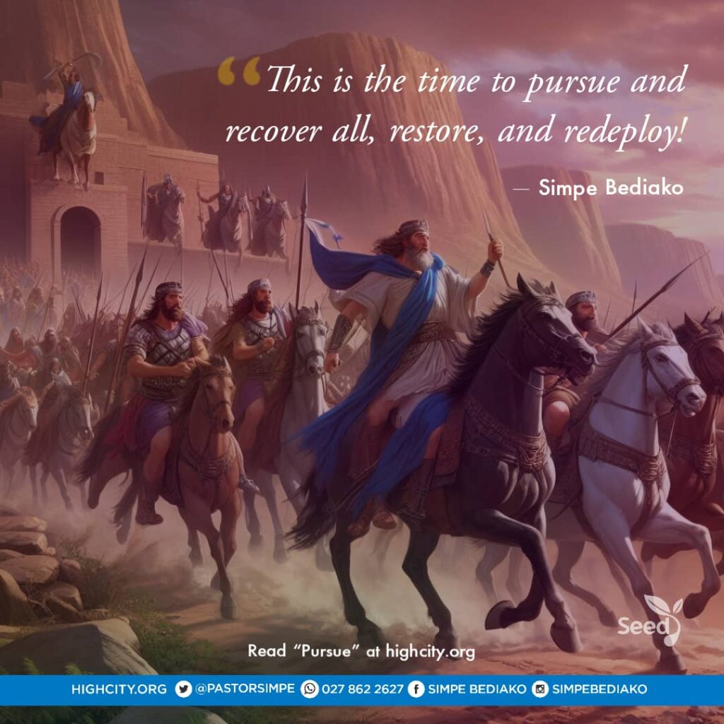 Pursue – Seed for Today Pursue recover Pursue