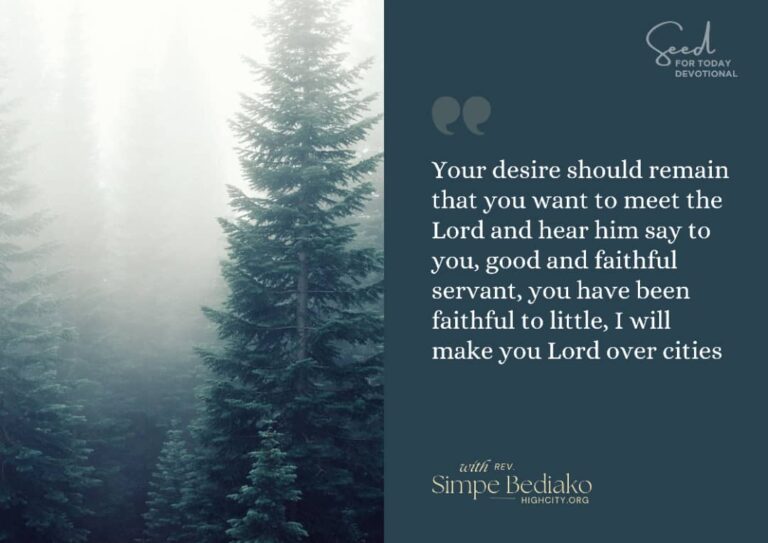 How to live a limitless life - Seed for Today Daily Devotional