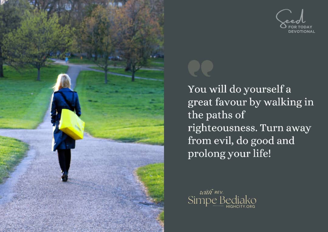 Do these 4 things if you want a long prosperous li Do these 4 things if you want a long prosperous life!