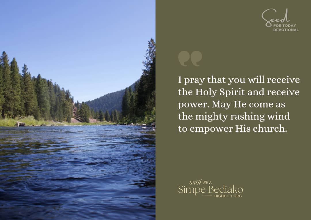 Receive the Holy Spirit – Seed for Today Receive the Holy Spirit Receive the Holy Spirit