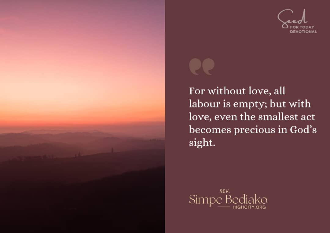 Return to your first love Return to your first love