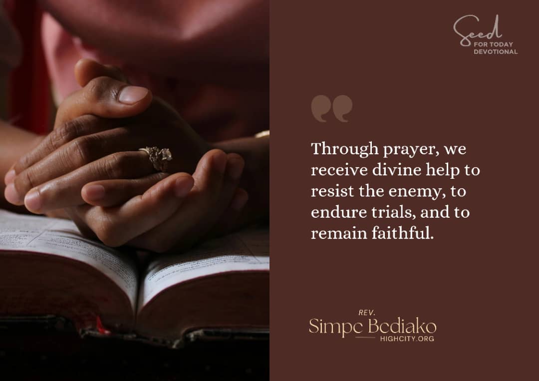 Prayer will exempt you from temptation - Seed for Today Prayer will exempt you from temptation Prayer will exempt you from temptation