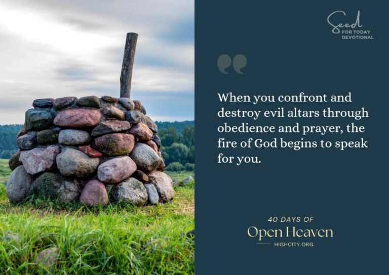 Break Down Every Strange Altar - Seed for Today Daily Devotional