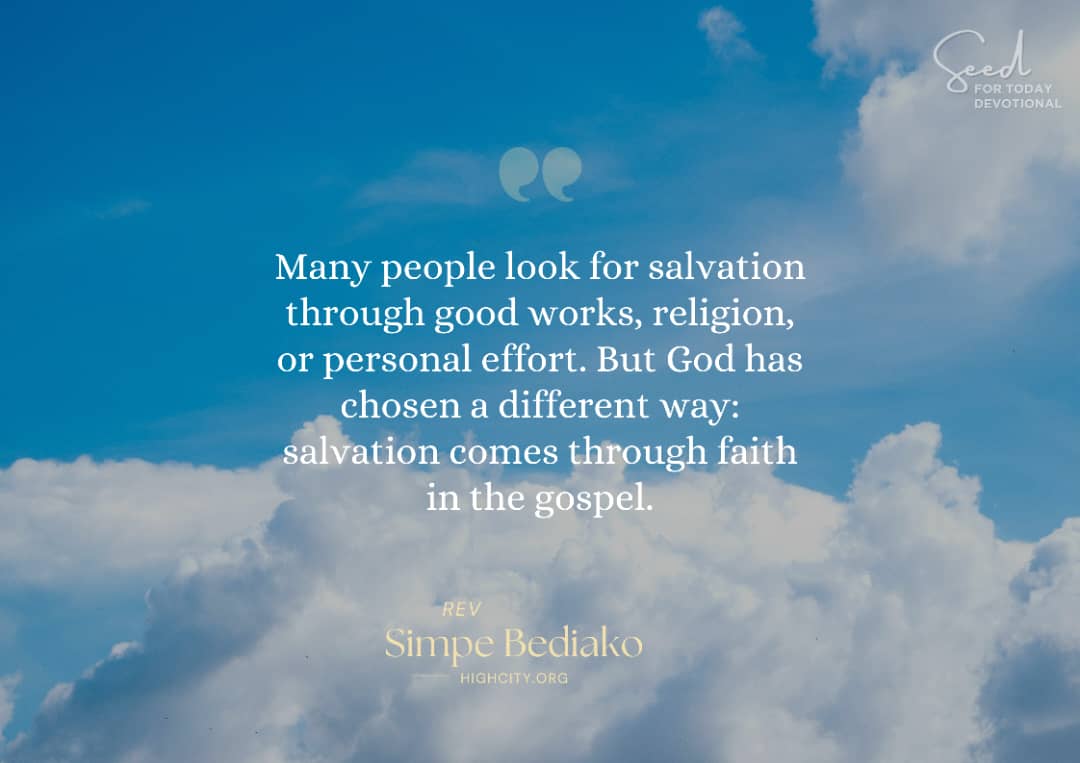 Believe the Gospel Believe the Gospel
