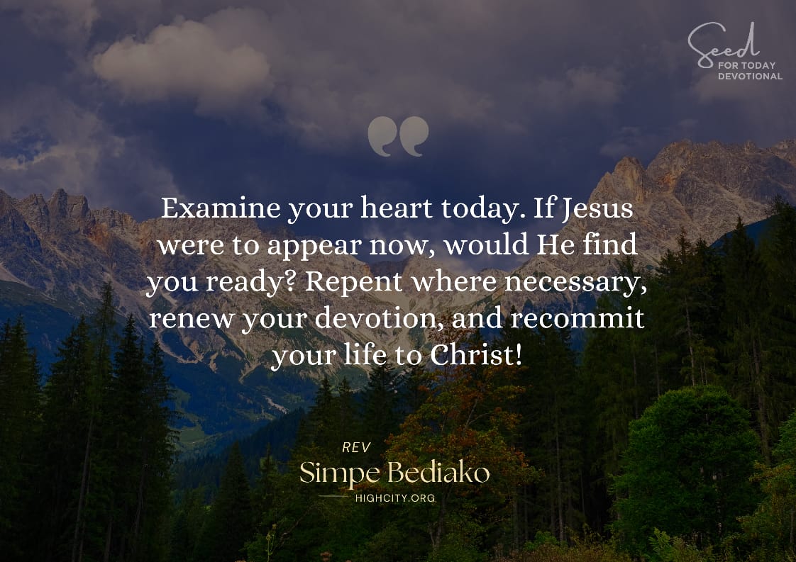 Jesus is Coming Again – Seed for Today Jesus is coming again Jesus is Coming Again