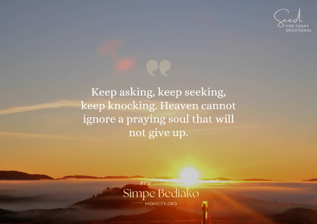 Pray Without Ceasing – Seed for Today Pray Without Ceasing Pray Without Ceasing