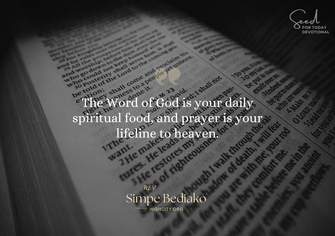 Why Your Bible and Pray Why Your Bible and Pray