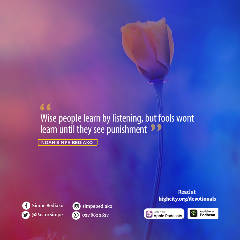 7 Things Wise People Do, Which Fools Don’t - Seed for Today Daily Devotional