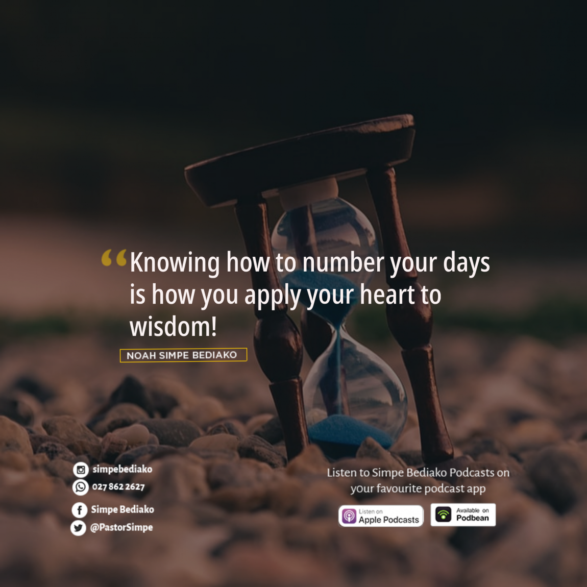 Teach Us to Number Our Days - Seed for Today Daily Devotional