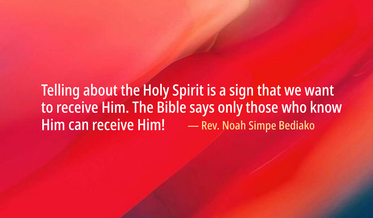 Receiving the Holy Spirit is the Most Expedient Thing to Do – Seed for Today Adobe Post 20191127 0540200.7445850989309123 Receiving the Holy Spirit is the Most Expedient Thing to Do