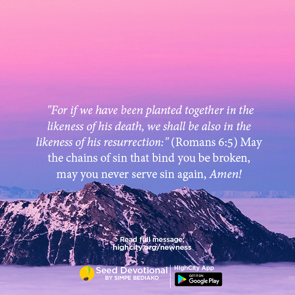 Rising into the Newness of Life – Seed for Today Rising into the Newness of Life