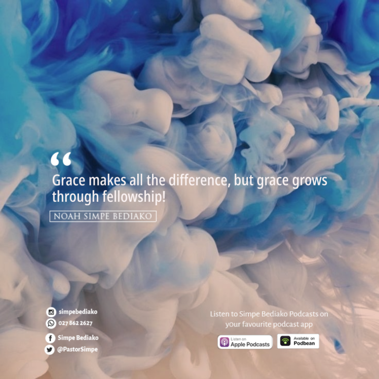 Grace Makes All the Difference! - Seed for Today Daily Devotional