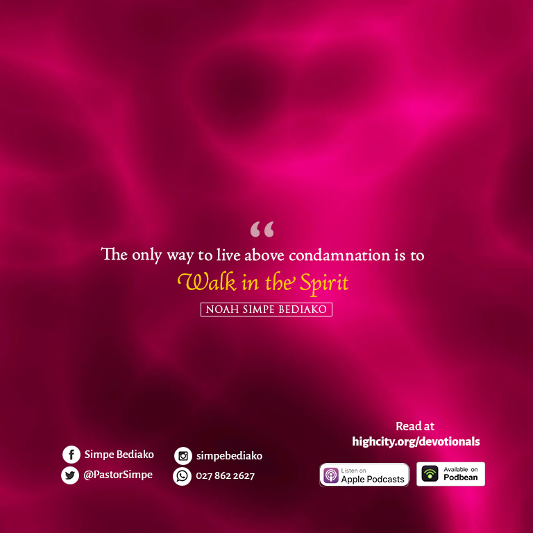 Living Beyond Condemnation and Reproach - Seed for Today Daily Devotional