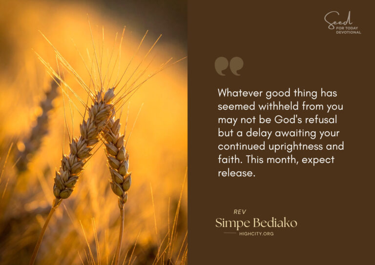 Pray for the Release of Every Good Thing and the Fullness of Joy