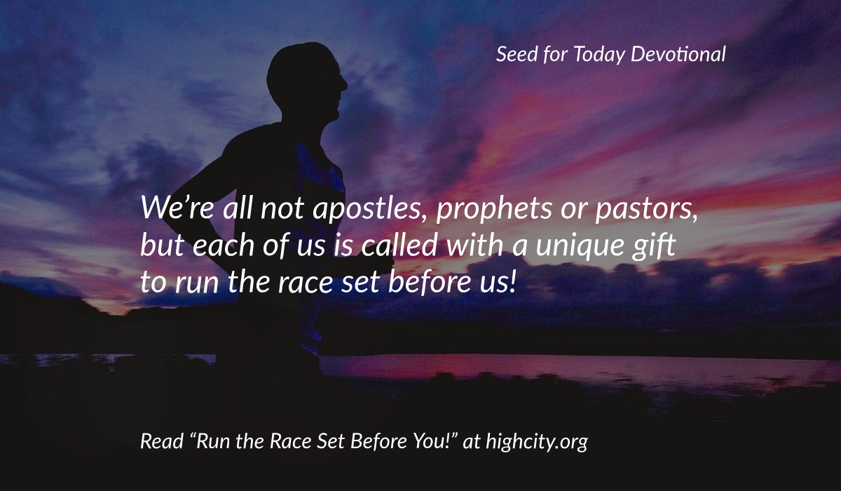 Run the Race Set Before You! – Seed for Today Run the Race Set Before You Run the Race Set Before You!