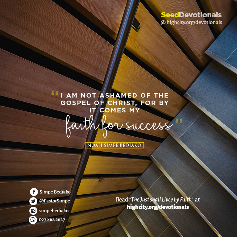 The Just shall Live by Faith – Seed for Today The Just shall Live by Faith