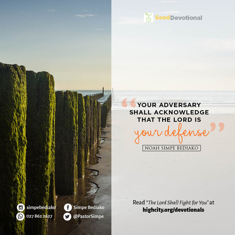 God will Fight for You! – Seed for Today The Lord Shall Fight for You