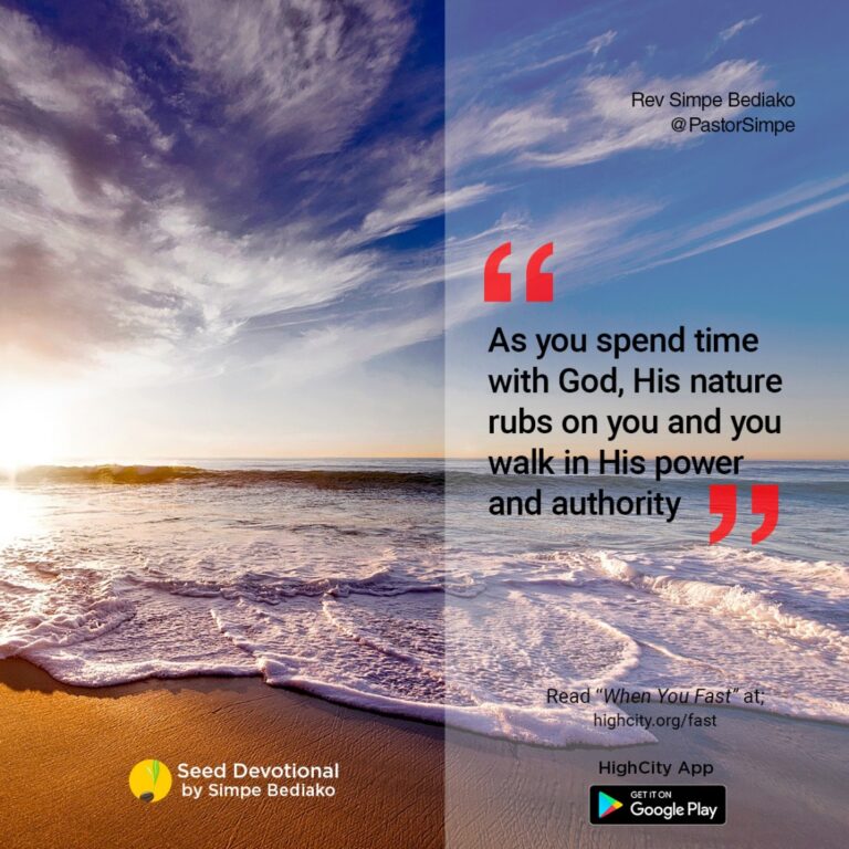 When You Fast - Seed for Today Daily Devotional