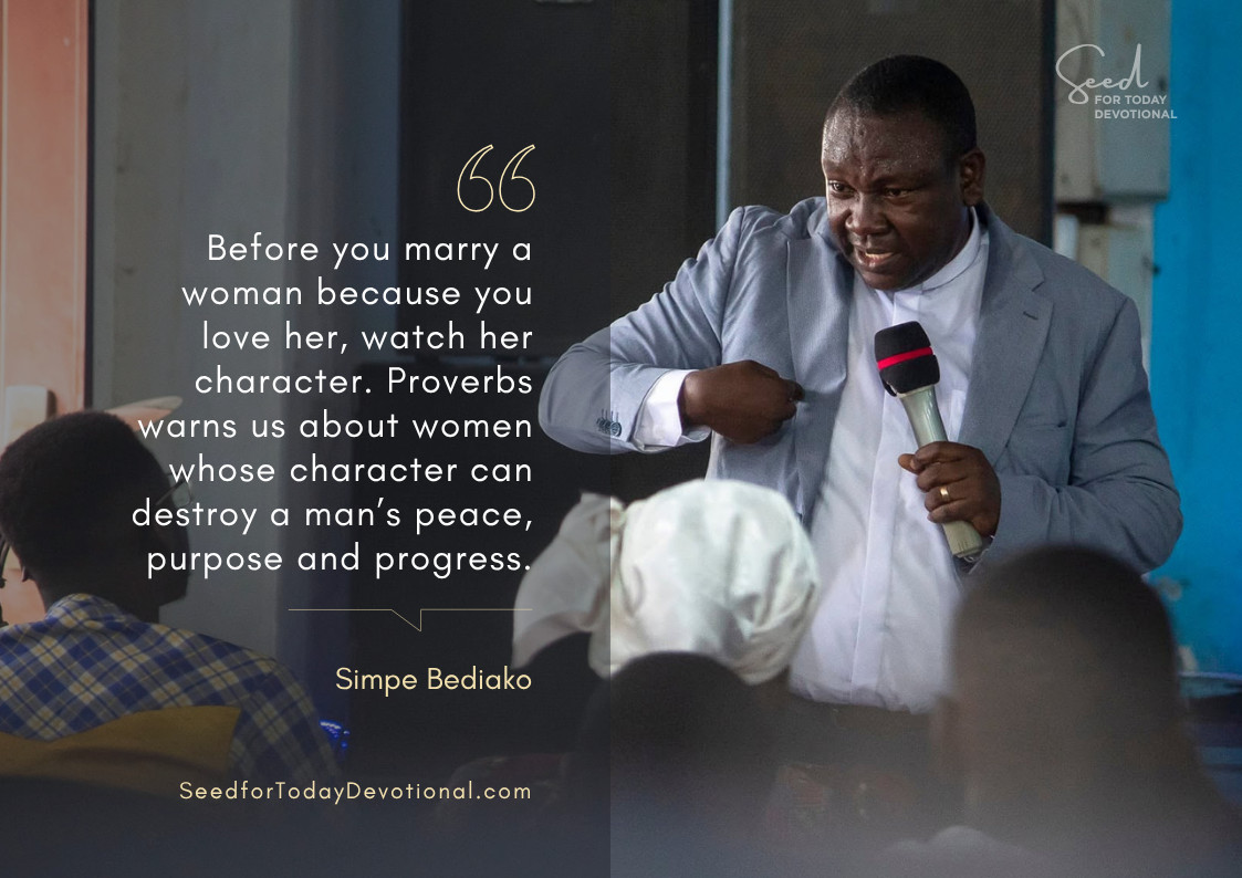 5 Types of Women to Think Twice About Marrying – Seed for Today 5 Types of Women to Think Twice About Marrying - Seed for Today Daily Devotional