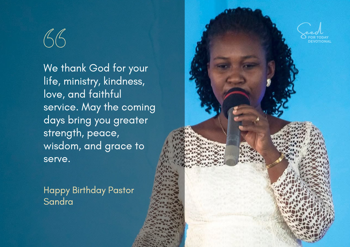 Happy Birthday Pastor Sandra! – Seed for Today Happy Birthday Pastor Sandra Happy Birthday Pastor Sandra!